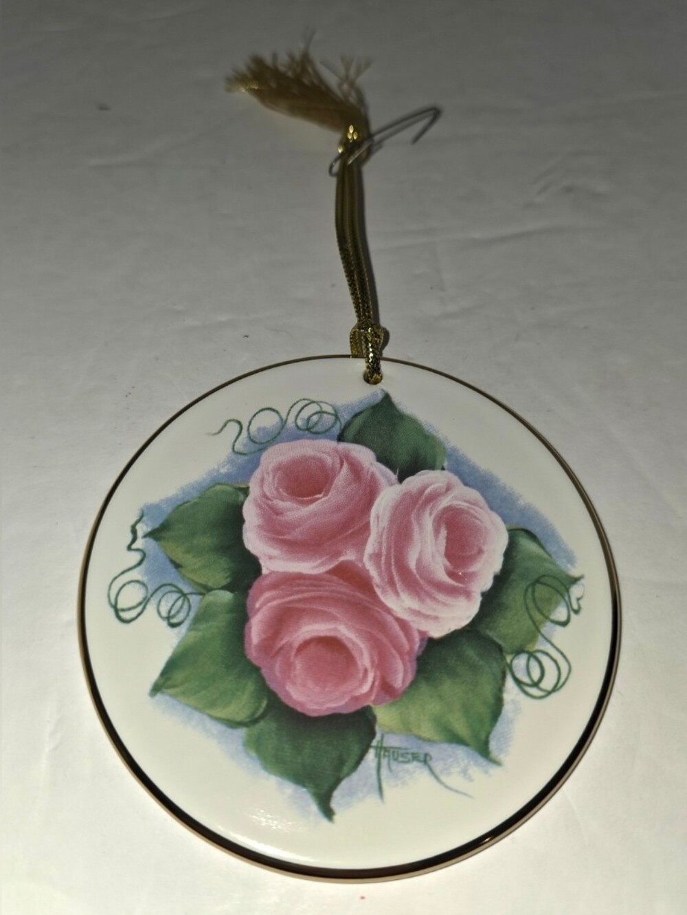 VTG Society of Decorative Painters  Commemorative Ornament  Priscilla Hauser